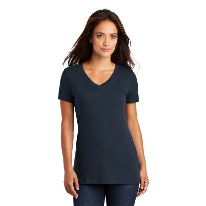 District Women’s Perfect Weight V-Neck Tee - Image 3