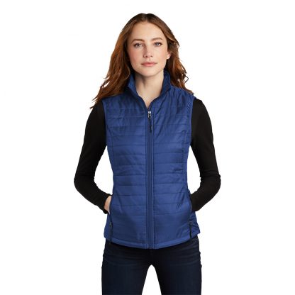 Port Authority Ladies Packable Puffy Vest - Image 2