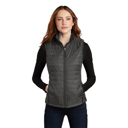 Port Authority Ladies Packable Puffy Vest - Image 3