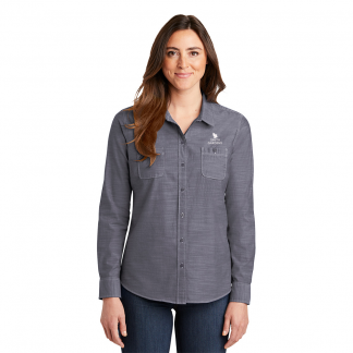 Port Authority Ladies Slub Chambray Shirt