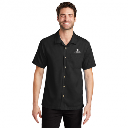 Port Authority Textured Camp Shirt